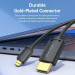 Vention Кабель мультимедійний HDMI to HDMI Micro 3.0m V2.0 4K 60Hz18Gbps HDR Dolby Vention (AGIBI)