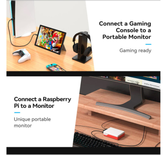 Vention Кабель мультимедійний HDMI to HDMI Micro 3.0m V2.0 4K 60Hz18Gbps HDR Dolby Vention (AGIBI)