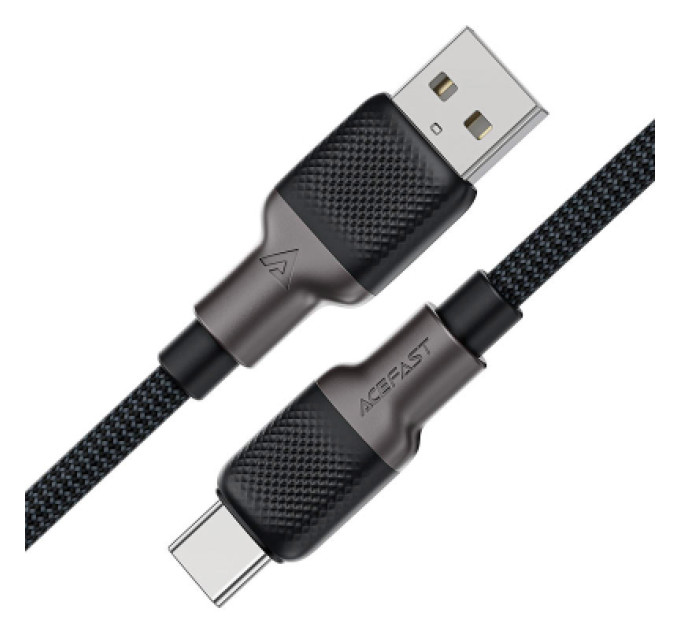 Acefast Дата кабель USB 2.0 AM to Type-C 1.2m 3.0A silicone braid C10-04 Acefast (6974316283126)