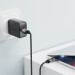 Acefast Дата кабель USB-C to USB-C 1.2m 60W digital display C15-03 Black Acefast (6974316283720)