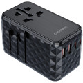Choetech Зарядний пристрій Choetech 4xUSB 100W PD (2хUSB-C+2хUSB-A) сharger diamond model black (PD6028-BK)