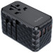 Choetech Зарядний пристрій Choetech 4xUSB 100W PD (2хUSB-C+2хUSB-A) сharger diamond model black (PD6028-BK)