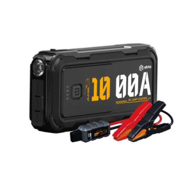 ATRIA Пуско зарядний пристрій Atria 10000mAh 1000A QC18W LED ліхтар (JS-A1000)