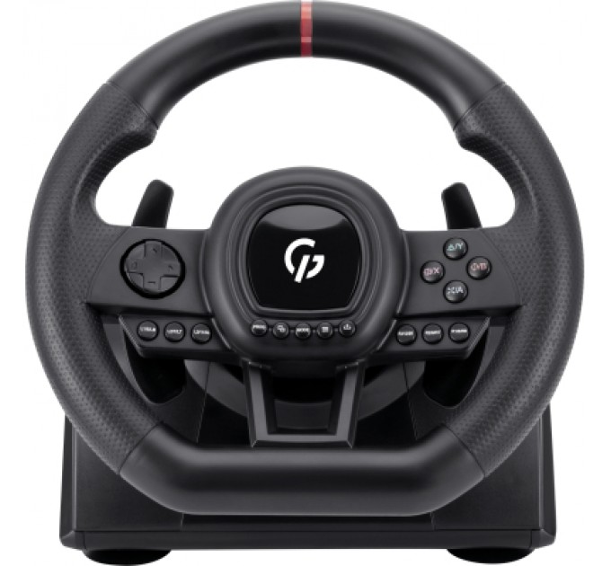 GamePro Кермо GamePro RW038PM з педалями та коробкою передач PC/XBOX360/XBOXONE/SWITCH/PS3/PS4 (RW038PM)