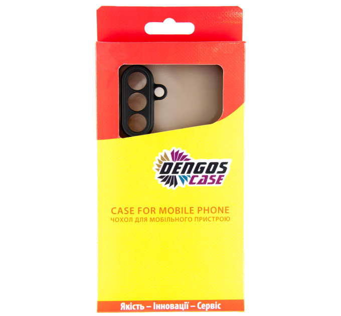 Dengos Чохол до мобільного телефона Dengos Matte Samsung Galaxy A56 5G (Black) (DG-TPU-MATT-161)