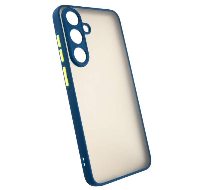 Dengos Чохол до мобільного телефона Dengos Matte Samsung Galaxy S25 Plus (Blue) (DG-TPU-MATT-163)