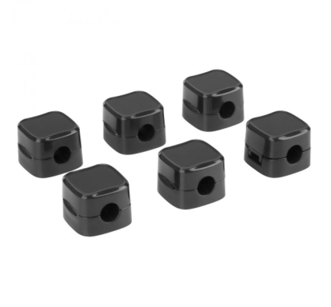 OfficePro Тримач для кабелю OfficePro CM002B, magnetic clasp, 6шт=1пак, back (CM002B)