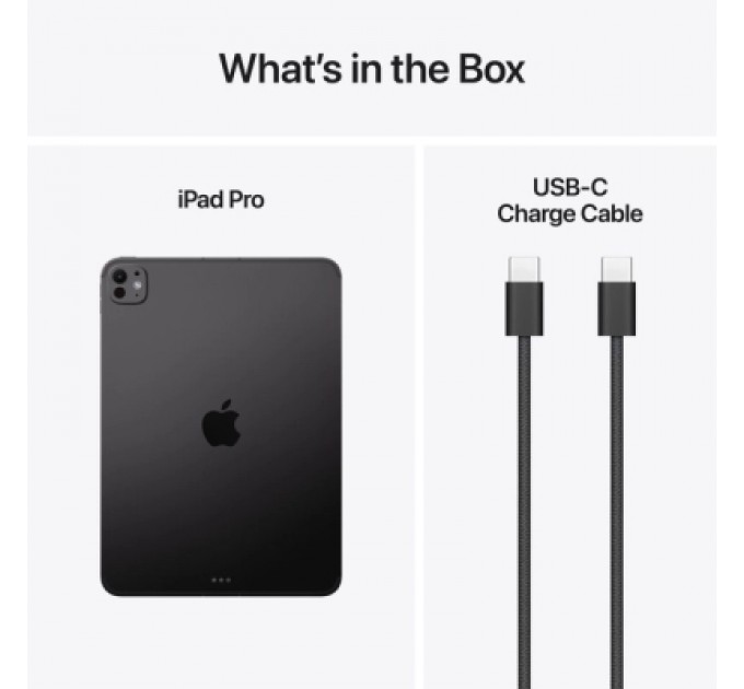 Apple Планшет Apple iPad Pro 11" M5 Wi‑Fi + Cellular 256GB with standard glass - Space Black (ME2N4TY/A)
