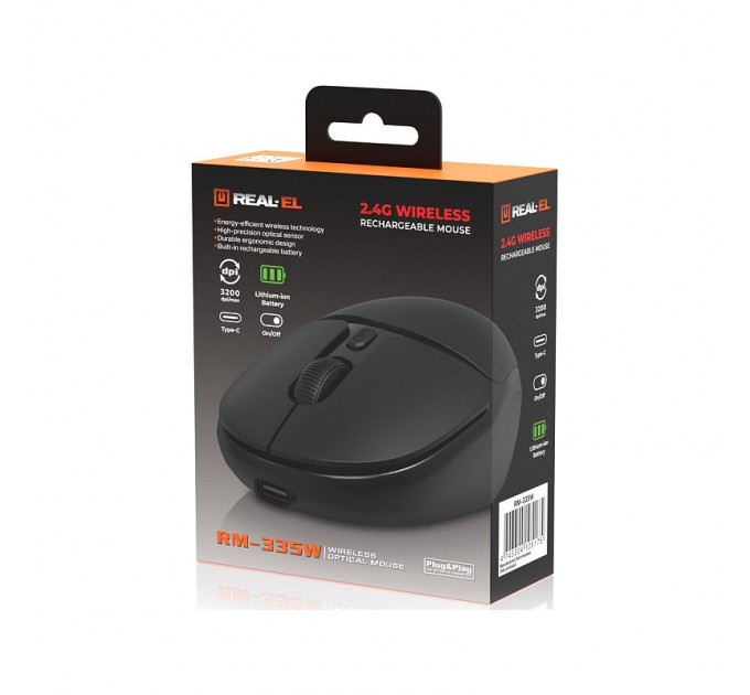 REAL-EL Миша бездротова REAL-EL RM-335W