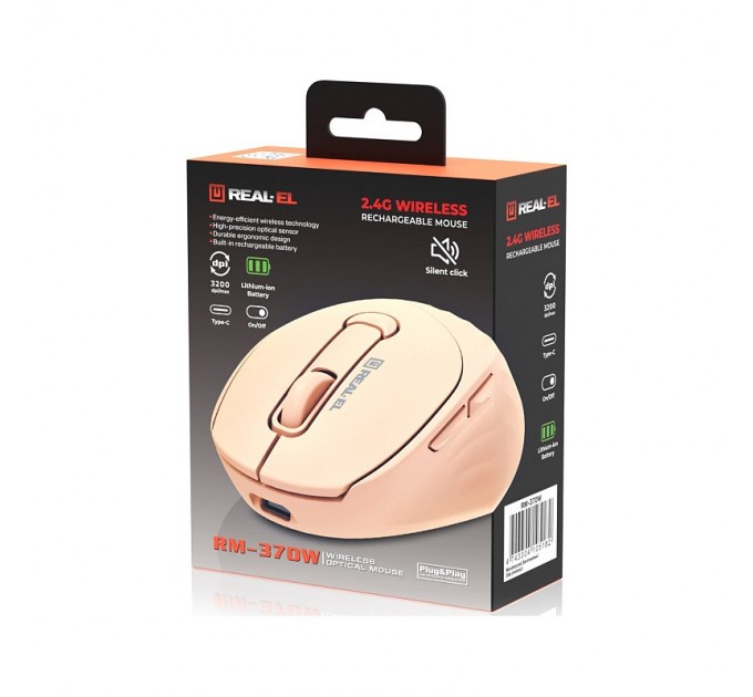 REAL-EL Миша бездротова REAL-EL RM-370W