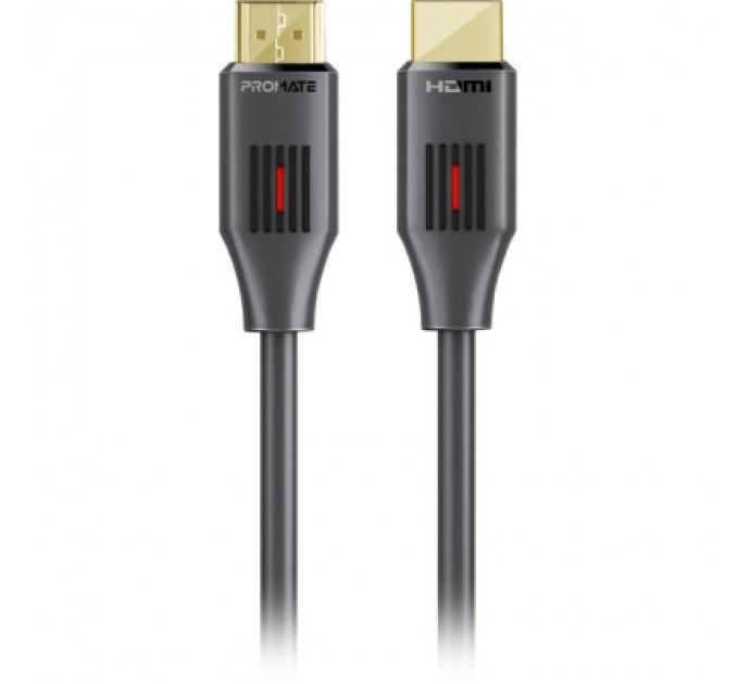 Promate Кабель мультимедійний HDMI to HDMI 10.0m v2.0 black Promate (prolink4k60-10m)