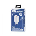 Remax Мережевий зарядний пристрій Remax Kiddy Series 18W White (1USB 2.1 А) + кабель USB Type-C