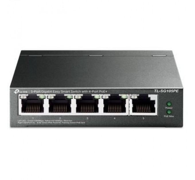 TP-Link Комутатор мережевий TP-Link TL-SG105PE