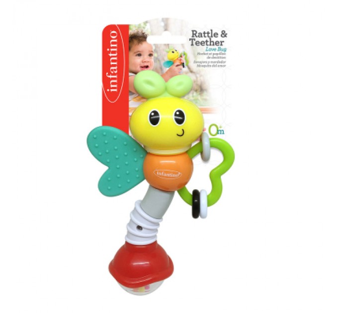 Infantino Брязкальце Infantino Міс Баг з прорізувачем (304890I)