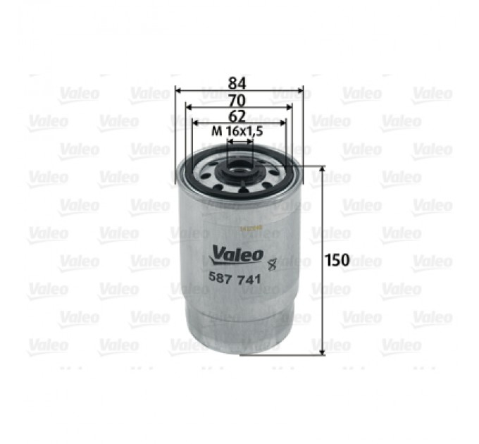 Valeo Фільтр паливний Valeo 587741