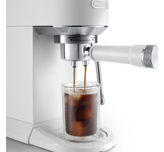 DeLonghi Ріжкова кавоварка еспресо DeLonghi EC 890.WI