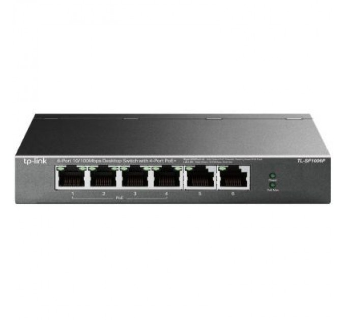TP-Link Комутатор мережевий TP-Link TL-SF1006P