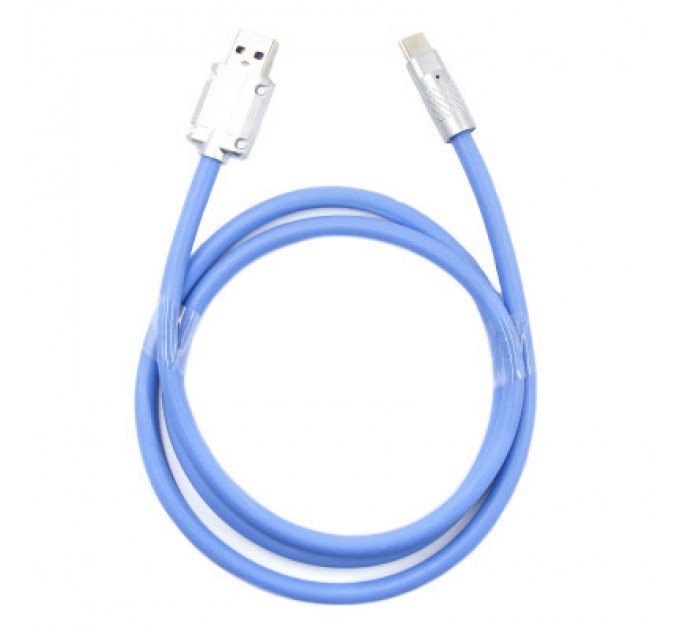 Dengos Дата кабель USB 2.0 AM to Type-C 1.0m blue Dengos (PLS-TC-NS-BLUE)