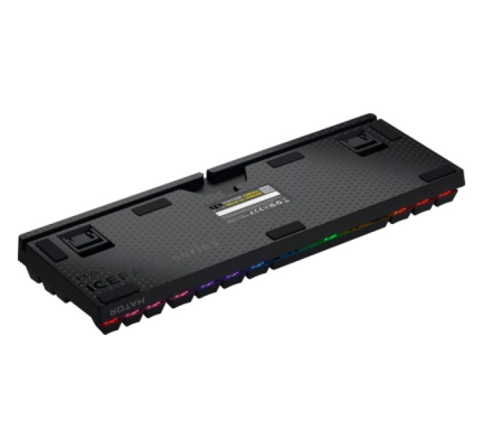 Hator Клавіатура Hator Icefall Mecha TKL Rainbow Wireless/USB Black (HTK287UA)