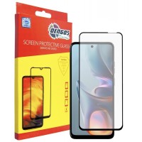 Скло захисне Dengos Full Glue Motorola E15/G35 Black (TGFG-421)