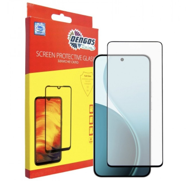 Dengos Скло захисне Dengos Full Glue OPPO Reno14 5G Black (TGFG-418)