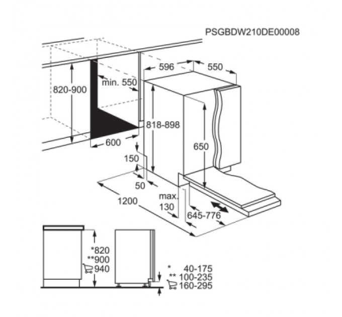 Electrolux Посудомийна машина Electrolux EEA17200L