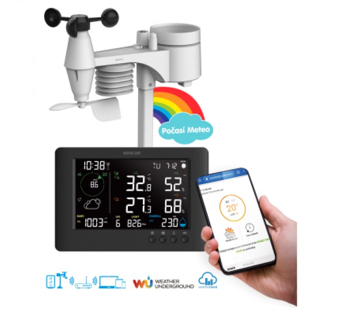 Sencor Метеостанція Sencor SWS10500WIFI