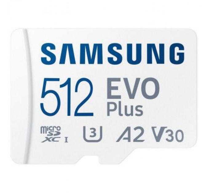 Samsung Карта пам'яті Samsung 512GB microSDXC calss 10 UHS-I V30 EVO (MB-MC512KA/EU)
