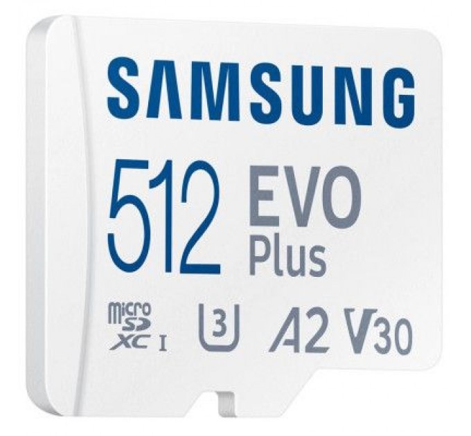 Samsung Карта пам'яті Samsung 512GB microSDXC calss 10 UHS-I V30 EVO (MB-MC512KA/EU)