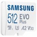 Samsung Карта пам'яті Samsung 512GB microSDXC calss 10 UHS-I V30 EVO (MB-MC512KA/EU)