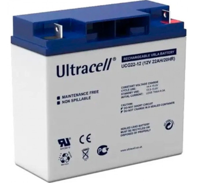 Ultracell Батарея до ДБЖ Ultracell 12V-20Ah, GEL (UCG20-12)