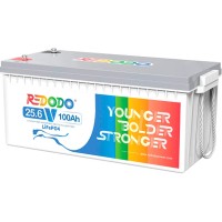 Батарея LiFePo4 Redodo 24V-100Ah (Redodo-24V100Ah) Батарея LiFePo4 Redodo 24V-100Ah (Redodo-24V100Ah)