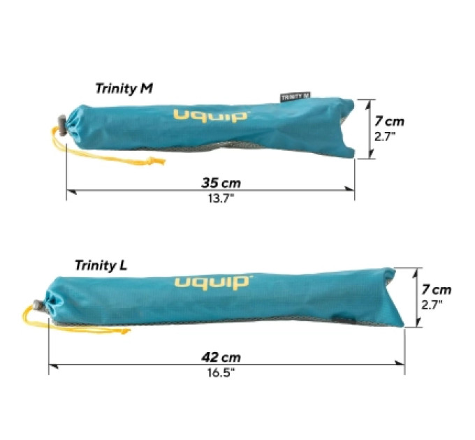 Uquip Стілець складаний Uquip Trinity L Grey (244033)