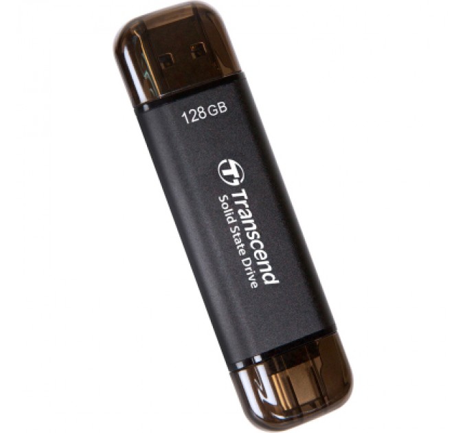 Transcend Накопичувач SSD USB 3.2 128GB Transcend (TS128GESD310C)
