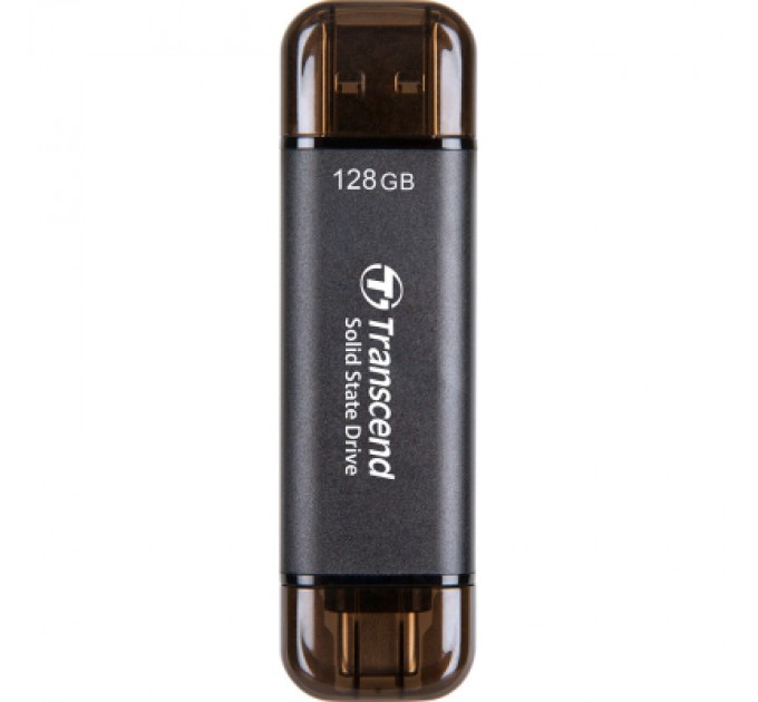 Transcend Накопичувач SSD USB 3.2 128GB Transcend (TS128GESD310C)