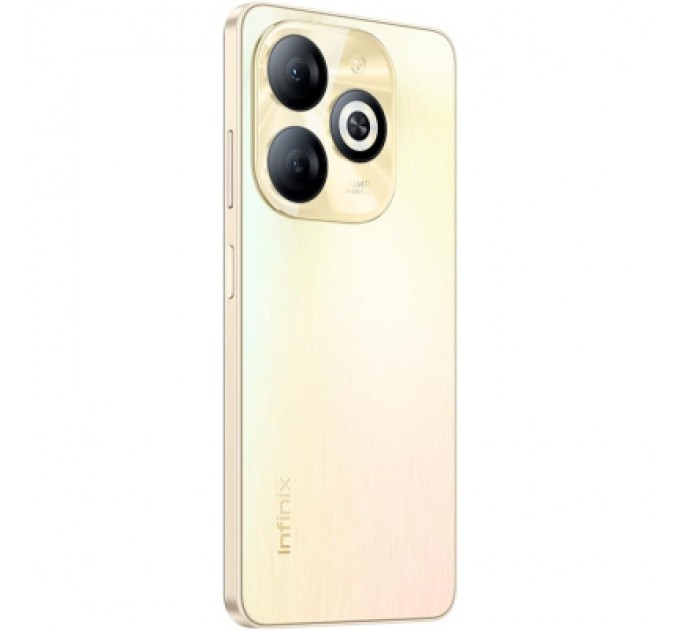Infinix Мобільний телефон Infinix Smart 8 2/64Gb Shiny Gold (4894947026102)