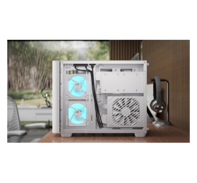 AeroCool Корпус AeroCool P300C-G-WT-v1 White (ACCS-PN02033.21)