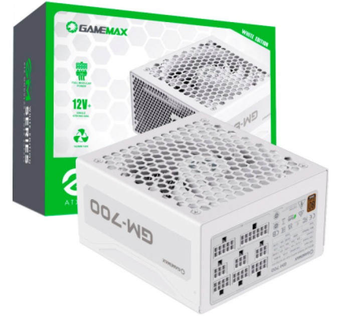 Gamemax Блок живлення Gamemax 700W (GM-700 Modular white)