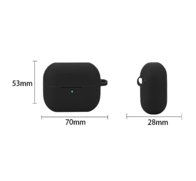 BeCover Чохол для навушників BeCover Silicon для Samsung Galaxy Buds 3 Pro Dark Green (712002)