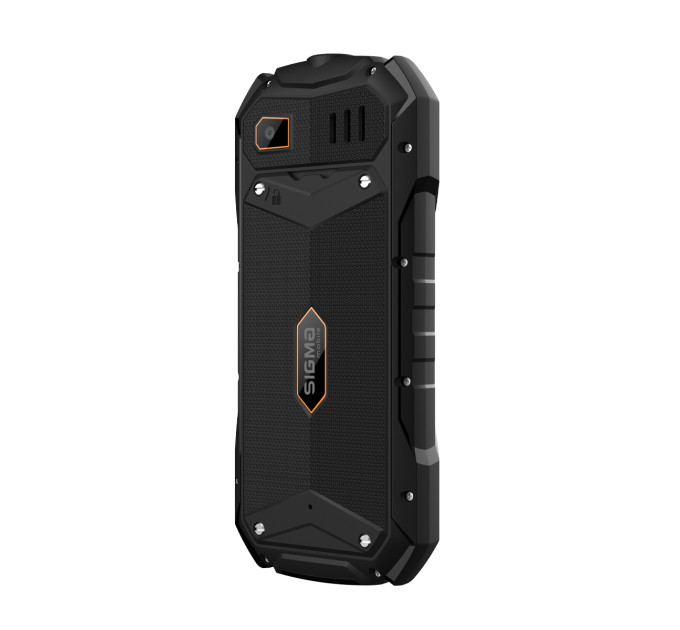 Sigma mobile Мобільний телефон Sigma mobile X-treme PV68 Dual Sim Black/Orange (4827798738221)