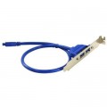 Atcom Кабель живлення косичка (для системної плати), 2xUSB 3.0 Atcom (15259)