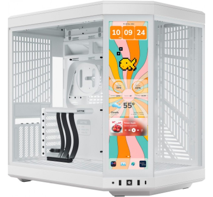 Hyte Корпус Hyte Y70 Touch Infinite Snow White (CS-HYTE-Y70TTI-WW)