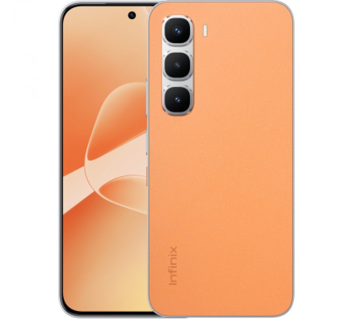 Infinix Мобільний телефон Infinix Hot 60 Pro 8/128Gb Orange Rose Valley (4894947093524)