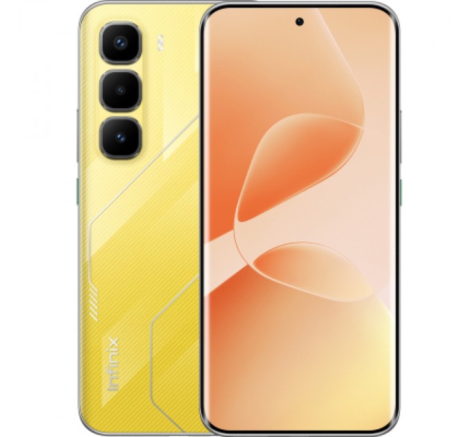 Infinix Мобільний телефон Infinix Hot 60 Pro+ 8/256Gb Sonic Yellow (4894947092701)