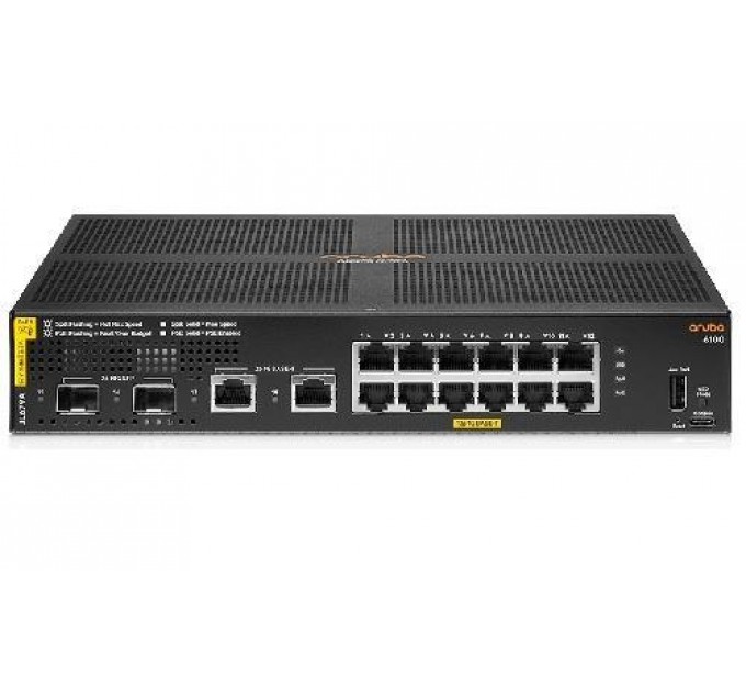 ARUBA BY HPE Комутатор Aruba 6100 12G CL4 2SFP+ 139W Switch JL679A (RSVLC-1814)