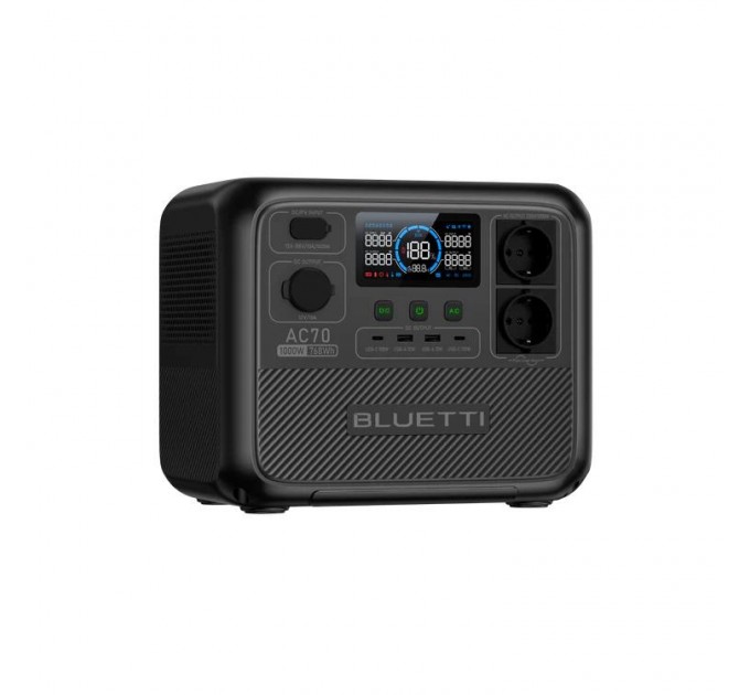 BLUETTI Портативна зарядна станція 1000W AC70 BLUETTI