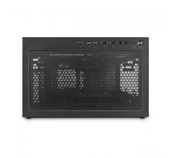 1stPlayer Корпус 1stPlayer X4-M-BK-2F1P-1F1 Black без БЖ