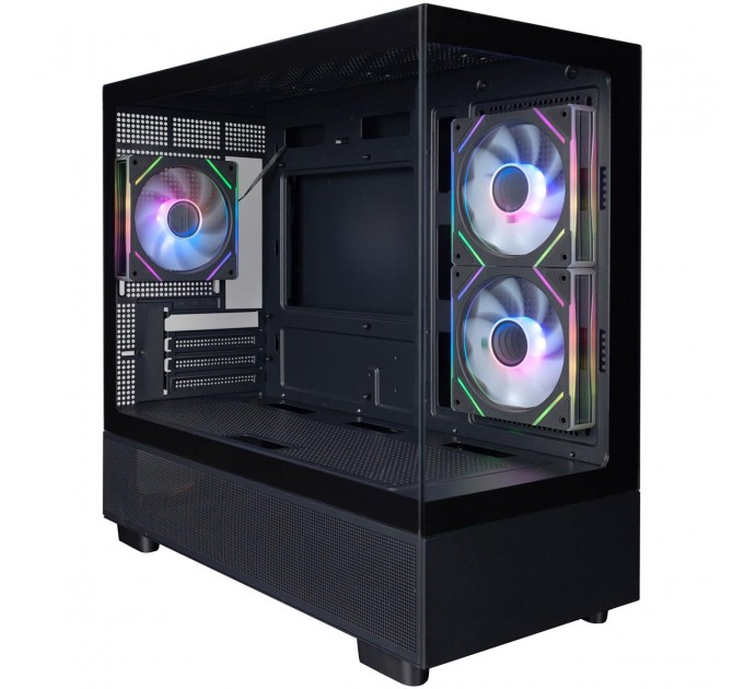 1stPlayer Корпус 1stPlayer Mi5-BK-2FC7R-1FC7 Black без БЖ