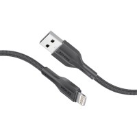Дата кабель USB 2.0 AM to Lightning 2.0m 2A xCord-Ai200 black Promate (xcord-ai200.black)