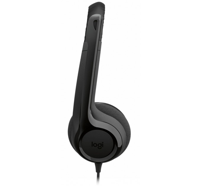 Logitech Гарнітура Logitech H390 USB-C Midnight Black (981-001576)